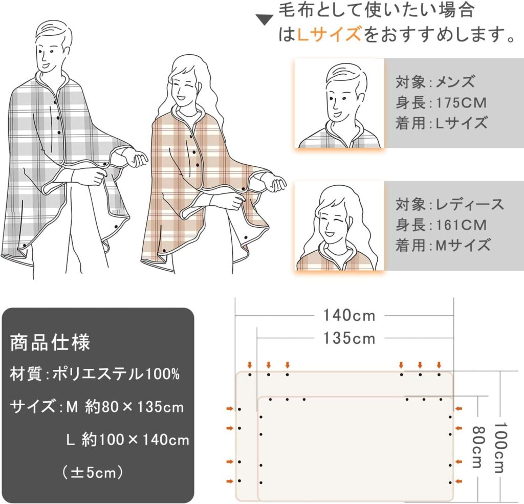 ブランケットの画像