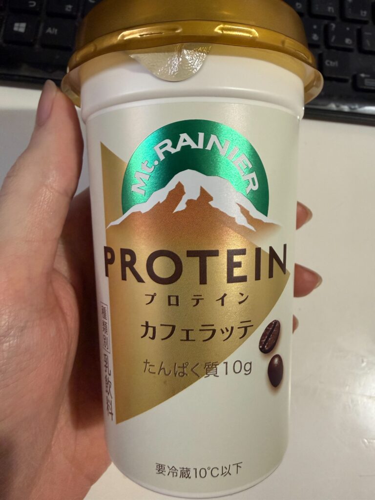 マウントレーニアカフェラッテプロテインの画像