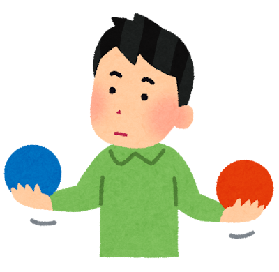 いらすとやの比較画像