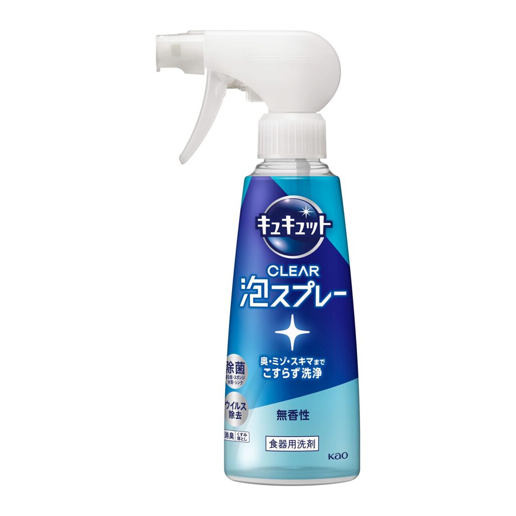 キュキュットクリア泡スプレーの画像