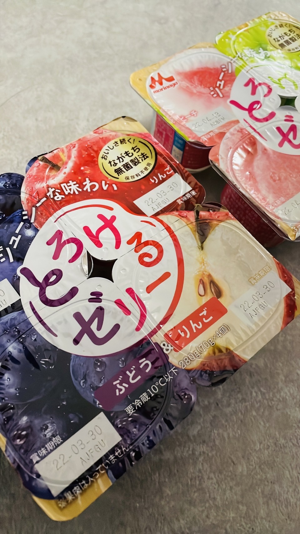 森永とろけるゼリーの画像